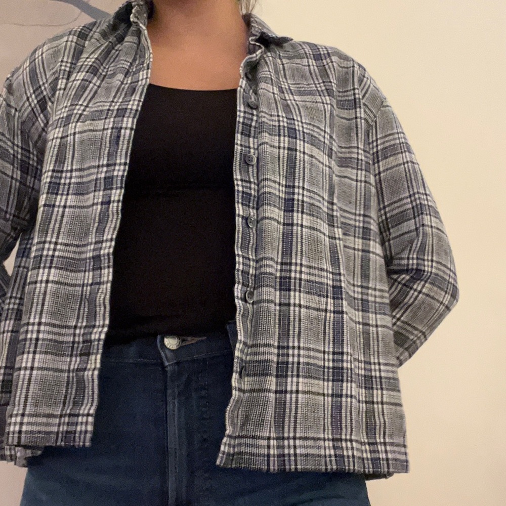 Never worn blue Madewell flannel